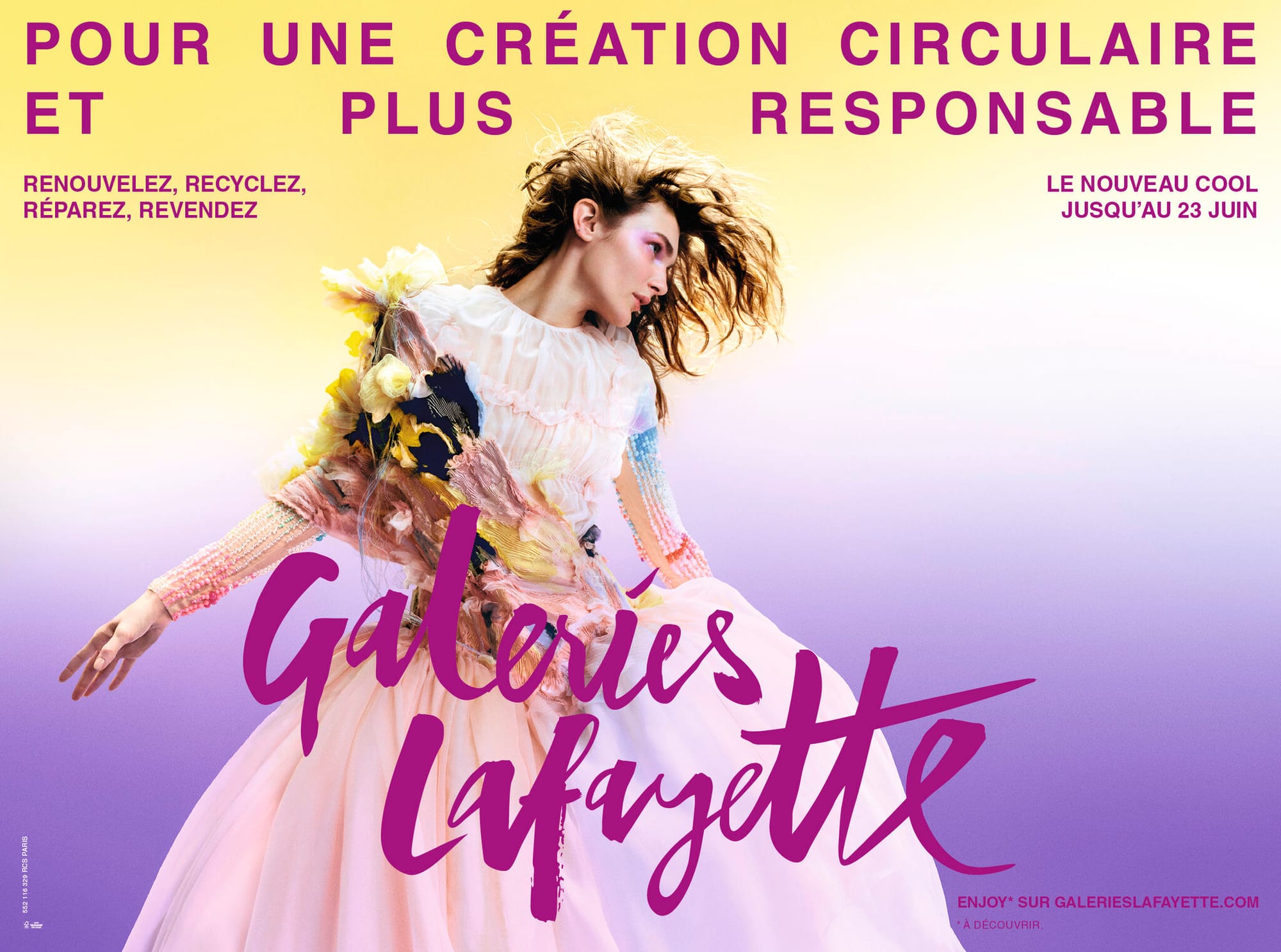 Redefining cool in fashion: Galeries Lafayette's take on circularity and creativity